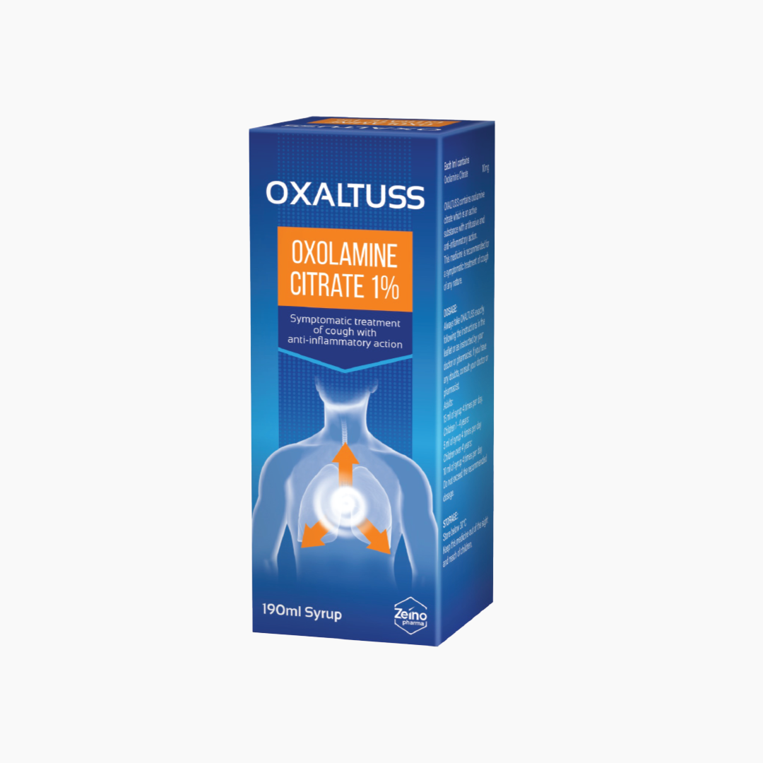 OXALTUSS packaging visual